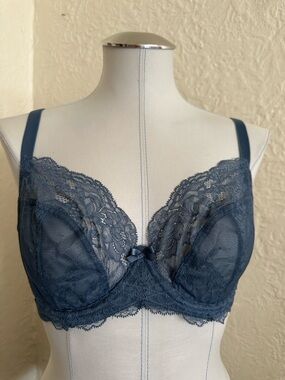 Panache Ana Plunge Bra Storm Slate Blue 30FF 30H